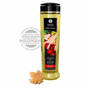 Huile de Massage Bio Organica Délice d'Erable Shunga 240 ml