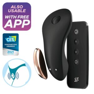 Stimulateur Culotte Vibrante Connecté Satisfyer Little Secret